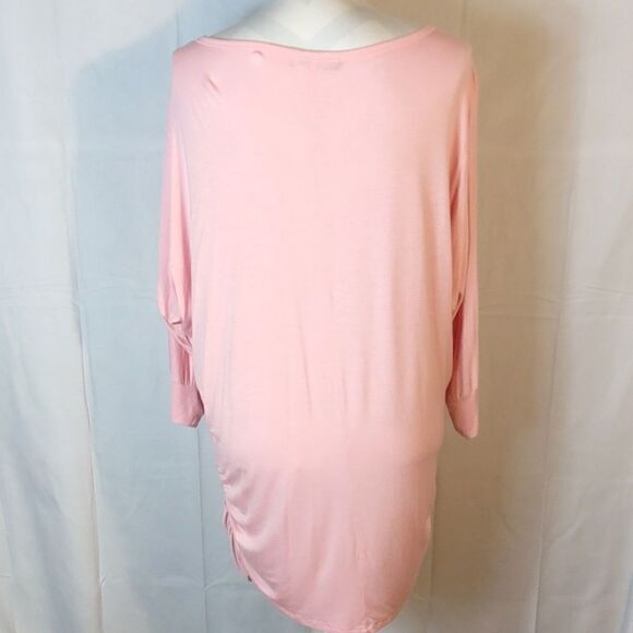 Johnny Plus Size Pink Tunic Top XXL - Picture 4 of 7